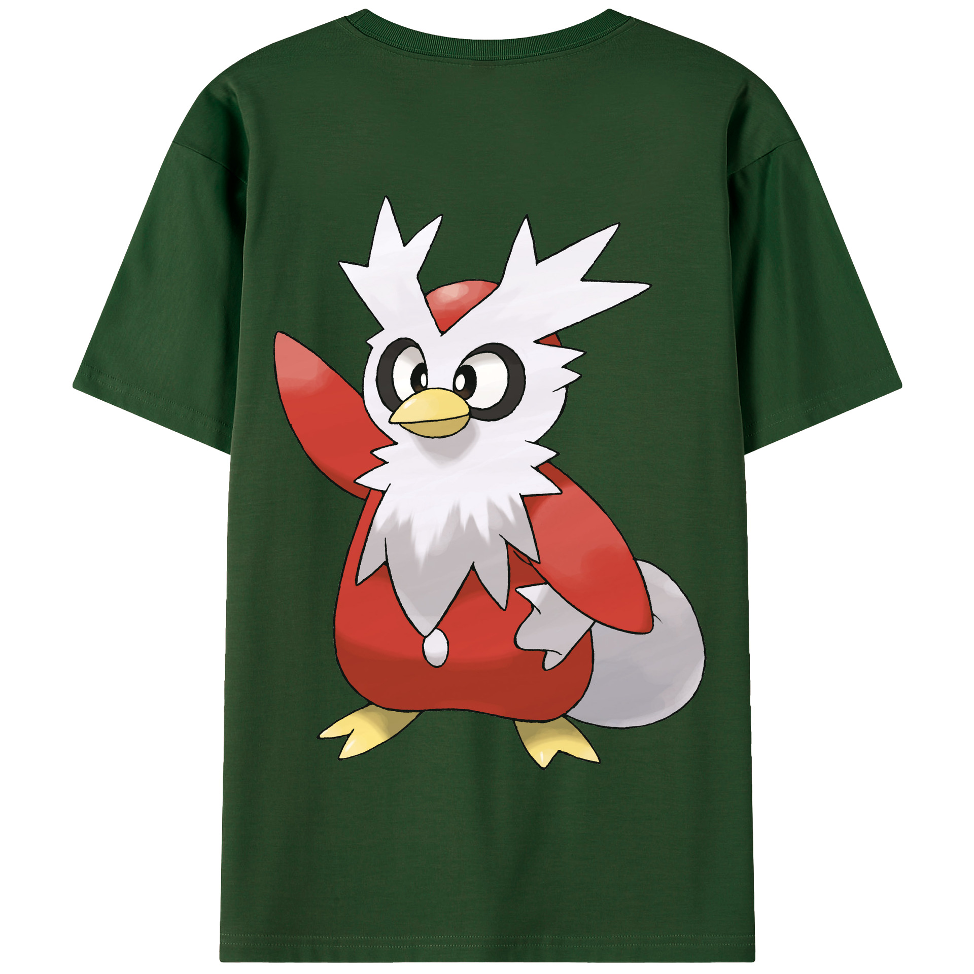 （画像用） ポケットモンスター Pokémon 綿100％半袖Tシャツ（背面プリント）